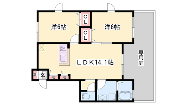 インパルスの物件間取画像
